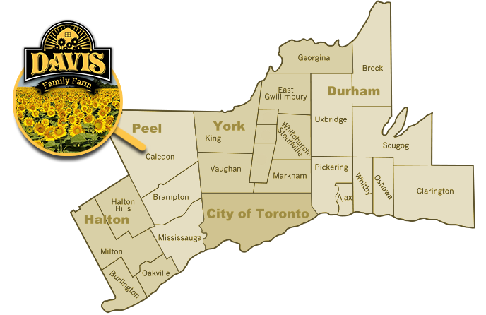 Davis Family Farm map